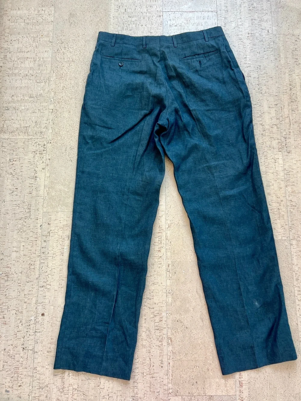Armani Collezioni Men’s Navy Dress Pants Trousers 36R Made in Italy